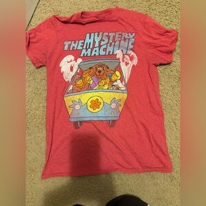 Red Scooby-Doo Graphic T-Shirt